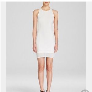 Lucy Paris ponte mesh dress